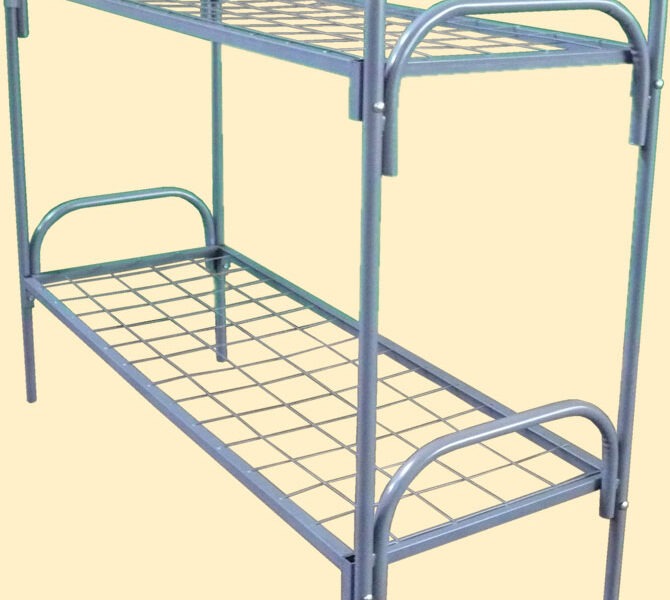 В госпитали и дома престарелых кровати металлические