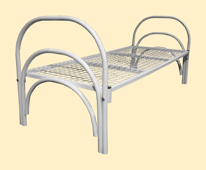 Односпальные кровати металлические оптом